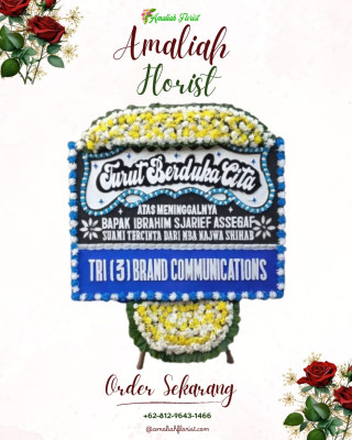 Papan Bunga Duka di Tanjunggading